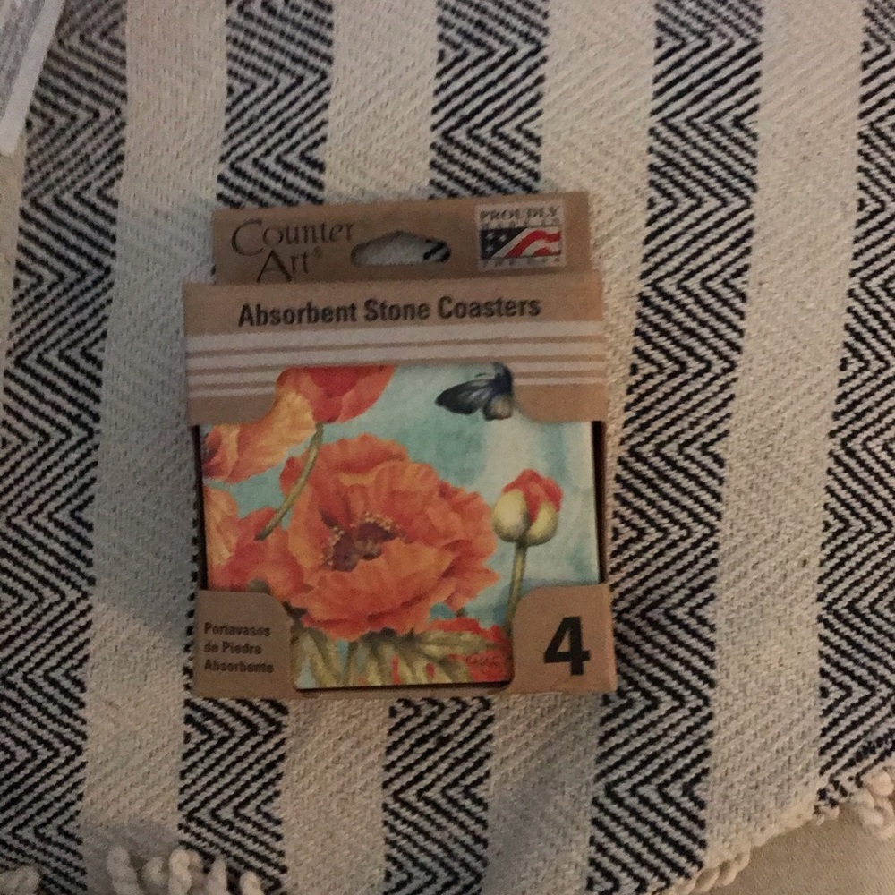 Ceramic coasters